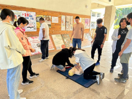 金門衛生局推CPR＋AED急救訓練10/18開課歡迎報名