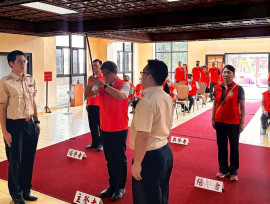佳里榮家中元祭祀在臺亡故榮民先烈