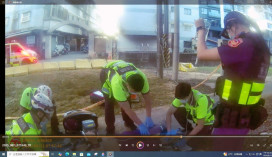 民眾心梗、命懸一線　竹市警消聯手成功搶命傳為美談