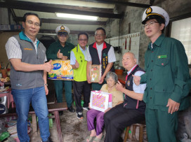 宜蘭榮服處攜手郵政協會地區郵局秋節前關懷榮民長輩