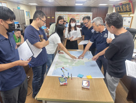 金門金寧金沙辦兵棋推演 強化防災整備共築韌性家園