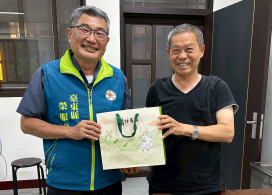 臺東榮服處感謝玄武觀捐贈民生物資 助弱勢榮民眷