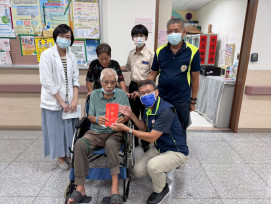 金門榮服處協助榮民就醫出院返回居住地