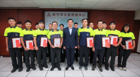 成功搶救OHCA患者　竹市消防局線上指導結合到場急救展現救護專業