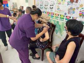 花蓮榮家流感疫苗開打！守護住民健康