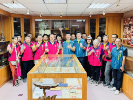苗栗榮服處榮欣志工處史館參訪 緬懷榮民對國家貢獻