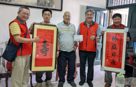 屏東榮服處重陽敬老 傳遞溫情慰問百歲榮民