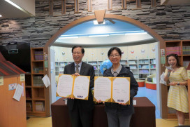 竹市府x臺師大　簽署SR適性閱讀協議推出優閱書箱直送到校
