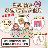 嚴守新興菸品違法販售 金門衛生局加強稽查