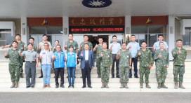 感謝官兵節日堅守崗位　竹縣長楊文科率隊慰勞駐竹國軍並致贈慰問金