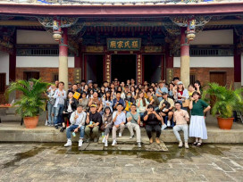 玄奘USR攜手青年漫畫家詮釋新埔詩意　「杜潘芳格的時間繪卷」展登場