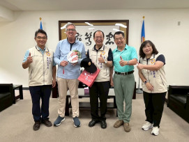 輔導會陪同美VFW傑克森訪臺南榮服處 實地了解醫養服一站式服務