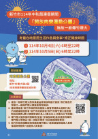 順應民意　竹市府取消中秋延長煙火施放並加強安全維護