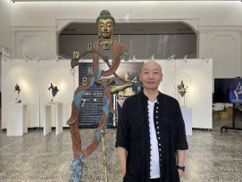 開啟視覺與心靈的雙重感知　林韋龍雕塑展竹美館展出50件精美創作品