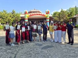 佳里榮家住民長輩同賀雙十 歡慶國慶齊聚一堂