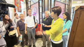 傳承上一代的故事！陳亭妃、陳碧玉促東勢北極殿大社文化館升級