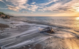 枋山456K日落美景媲美關山夕照