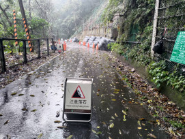 邊坡加固工程維護遊客安全　滿月圓國家森林遊樂區11/20休園