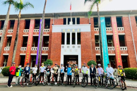 以行動迎接127週年校慶 南大單車行結合健康永續與跨世代情誼