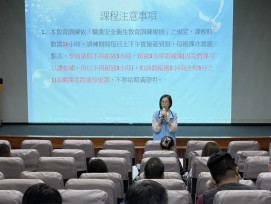 金門急救人員安全衛生教育訓練圓滿結訓