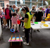 白河榮家住民闖關趣  樂齡長者五力展活力
