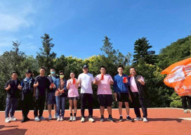 金大陳建民率教職員生響應教育部SEL政策淨山環保賀校慶