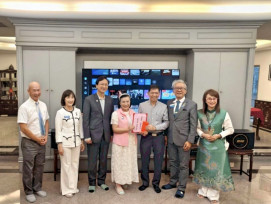 扶輪無國界、愛心無距離　新竹凱蒂扶輪社週年慨捐急難金傳愛星國助弱