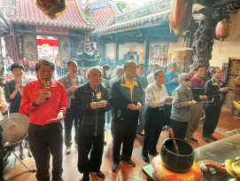 台中萬和宮冬季消災祈安法會  悠揚悅耳誦經聲洋溢 莊嚴殊勝