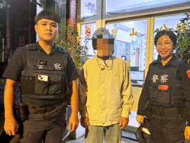寒夜中助失智翁返家　竹縣警竹東分局2小時內速尋失智長者