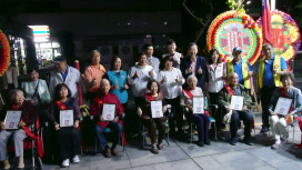 嘉義榮服處出席擎天協會「感恩與崇敬」追思先烈