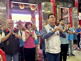 新北副市長劉和然赴蘆洲湧蓮寺與林口頂福巖參拜 見證地方文化傳承