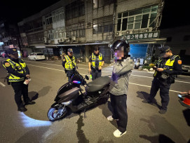 唾液快篩揪出毒駕 ！　竹縣警威力路檢嚴打毒駕竊嫌藏毒遭逮