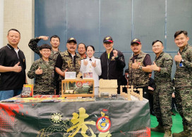 苗栗榮服處力挺陸戰忠誠盃跆拳道錦標賽 與榮民眷溫馨交流