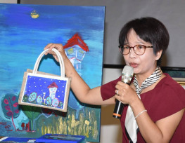 「去有風的地方～陳雅萍畫作巡禮」吳園登場 公益捐贈溫暖社會