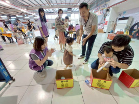 七星區居家托育中心辦感恩惜物市集　親子同樂中落實早療觀察