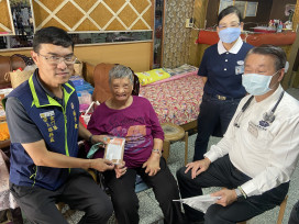 金門榮服處感謝慈濟跨海傳愛 攜手守護榮民長輩健康