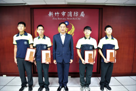 展現急救專業與救護量能　竹市消防團隊迅速應變緊急救護救回患者