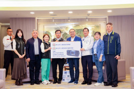 民間力量挹注救護戰力　侯友宜感謝三重雲林同鄉會善舉