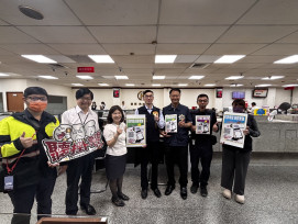 內埔警分局推動QR-Code快速報案 科技防詐守護民眾財產