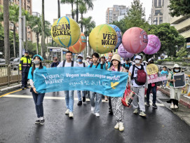 純植行動聯盟發起大遊行　跨產業支持永續飲食
