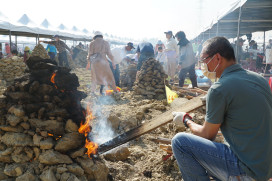 甘藷豐年季新化登場 萬人焢窯挑戰世界紀錄