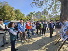 臺南市議會財經委員會勘查東區商四與台南小巨蛋案周邊交通規劃及機35市地重劃