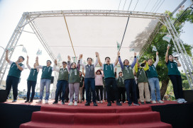 林俊憲溪北再掀支持熱潮 李宗翰挺憲後援會 3 千人力挺