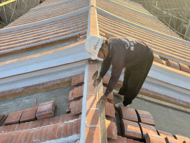 金門沙美特色街區收規合脊祈福 老街修復工程明年可望完工