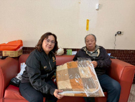 嘉義榮服處關懷高風險獨居榮民眷 加強防寒宣導守護安全