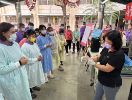 屏東榮家防疫演練 強化團隊應變能力