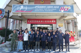 強化交通事故處理專業分工　竹縣警成立交通新湖小隊專責新豐及湖口案件