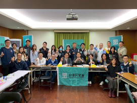 民眾黨平安夜大團聚　主席黃國昌現身新竹暖身2026選戰布局