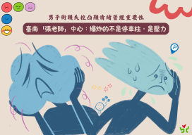 臺南男子情緒崩潰破壞公共設施 張老師提5策略預防情緒爆棚