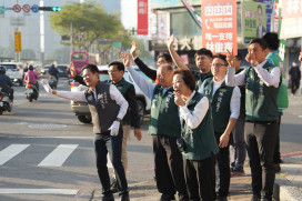「桶箍精神」凝聚力量 立法委員林俊憲爭取台南市長提名 貼近市民拉票